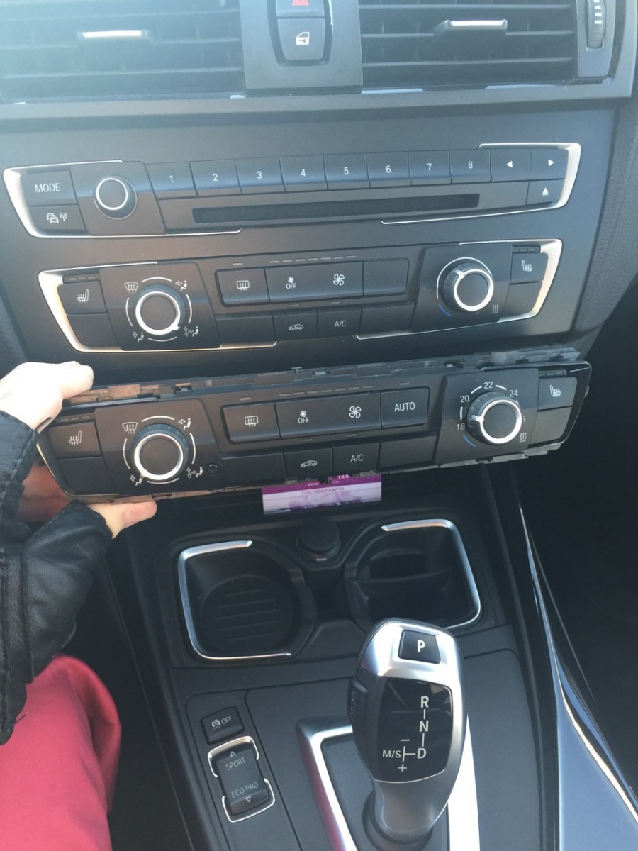 Starnearby Grill de panneau de bord de voiture Sortie de climatisation Pour BMW 